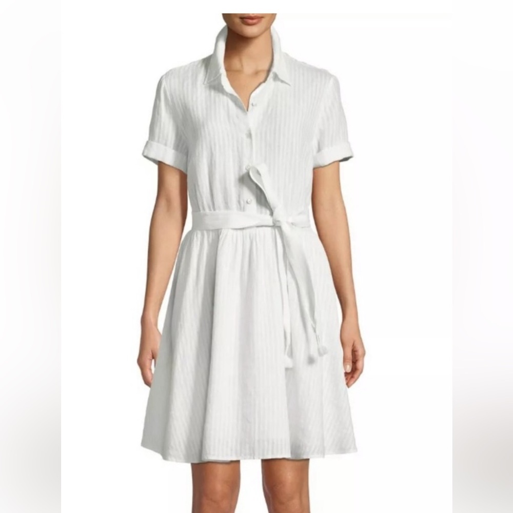 Frame White Shirt Dress XS